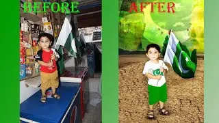 Jashn-e-Azadi Mubark 2020 photo change shirt and niker .....M M photoshop tutorials