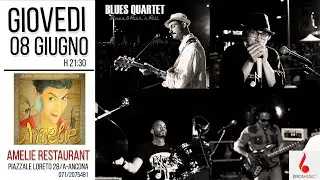 Blues Quartet live - Amelie Restaurant - Folsom Prison Blues