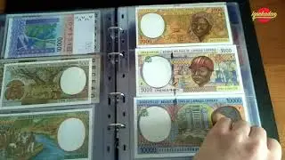 The rarest collection of banknotes from subscriber Yuri. Banknotes of Africa. French West Central