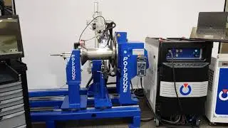 Polysoude - High Precision Automatic Welding Lathe System CW/HW TIG-GTAW or Plasma with Polyview WDR