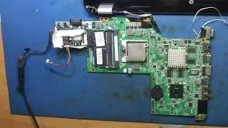 Ноутбук Hp dv6-3125er. Post code 17h. Неисправность видеочипа.