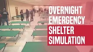 Overnight Emergency Shelter Simulation in Somerset County