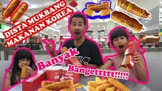 DISTA MUKBANG MAKANAN KOREA DI MALL!! DISERBU FANS 😁 