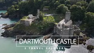 Dartmouth Castle, DEVON DRONE. Mavic Air 2