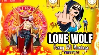 Solo Domination - Free Fire Lone Wolf Gameplay | Lone Wolf Montage Solo 1V1 Challenges | @RedZonei