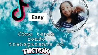 Como tener foto de perfil transparente en tiktok/super fácil 😳😲😲😲