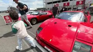 Ferrari F40 at Brands Hatch