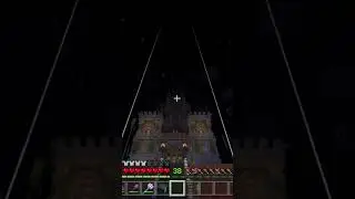 Huge Castle Built in Survival #shorts