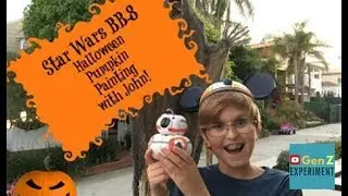 STAR WARS BB-8 HALLOWEEN PUMPKIN DIY | Gen Z Experiment