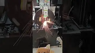 stainless tube cutting by 6016E laser pipe cutting machine #lasercuttingmachine