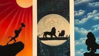 Lion King Spray Paint Art by Jon Barber