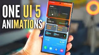 Official Stable Samsung One UI 5 Animations (Android 13)