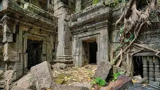 Exhausted at Banteay Ampil