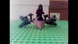 LEGO самоделка глайдер зеленого гоблина