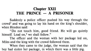 ENGLISH CLUB | HOME READING | THE PRINCE AND THE BEGGAR | CHAPTER 22