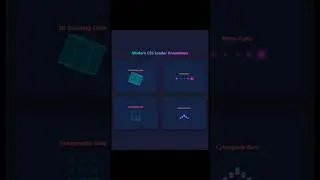 This CSS Loader Is Too Satisfying to Ignore 😮 | HTML CSS Animation  