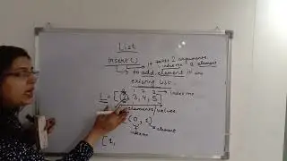 insert method in python| how to insert element in list | list in python
