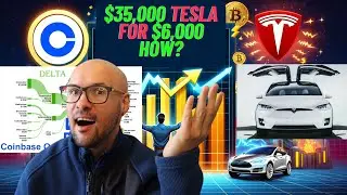 YOLO Coinbase Stock Options to Buy a Tesla