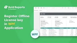 How to Register an Offline License Key in a WPF Application