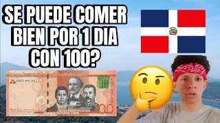 24 HORAS SOBREVIVIENDO CON 100 PESOS EN REPÚBLICA DOMINICANA 🇩🇴 ( RETO )
