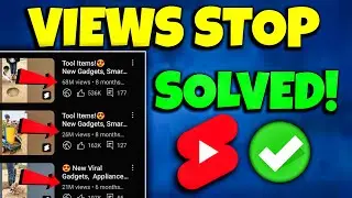 Views stop on SHORTS | Views Stuck on youtube shorts | views stop problem |shorts views stop problem