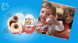 Kinder Joy 🥳 Які іграшки попалися дівчатам в Кіндер сюрприз? #kinderjoy #kindersurprise