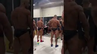 IFBB PRO Classic Physique backstage - 2022 Mr. Olympia