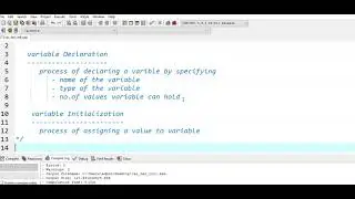 Variables in C Language - Part 3  Declaration vs Initialization