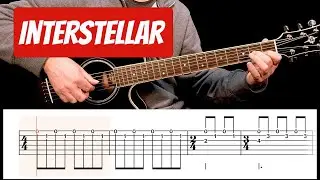 Awesome Interstellar Guitar Cover - Guitar Tutorial with Tabs