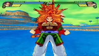 DBZ Budokai Tenkaichi 3   Goku SSJ10 Y Vegeta SSJ10 vs Broly SSJ10 Y Zaiko   Rare Mods