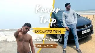 Hot Summer Getting Chill At Konark Sea ⛵ Beach 🏖️