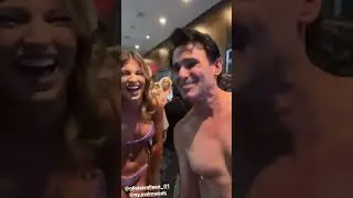 Bikini Models Interviewed backstage at NYSW by ChanceTV 4