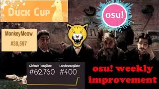 Gained Ranks & Tournament Quallifiers - osu! weekly improvement