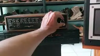 SONY TA 70 Amplifier featuring SANYO SX W011 speaker