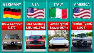 OLD Cars from Different Countries