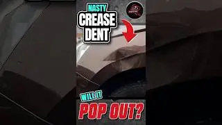 THE BEST WAY TO REMOVE DENTS! #shorts