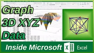 How To Plot 3D XYZ Data Inside Excel   Links to Formulas and Programs!