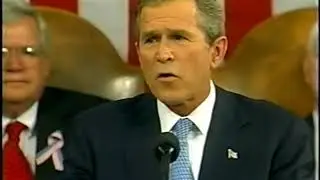 President Bush addresses the nation - 9/20/01 - Part 3 of 5