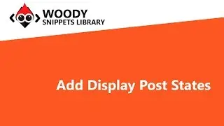Add Display Post States
