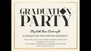 Graduation Templates (2019)