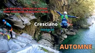 Cresciano Integral - Aqualand du Canyoning selon la team full speed - Canyoning tessin - 2024