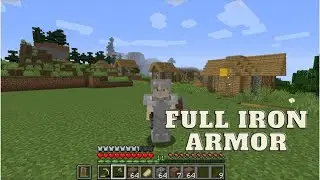 I MADE MY FULL IRON ARMOR l MINECRAFT SURVIVAL SERIES EP-4