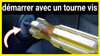 how it works: starting a car without a key.