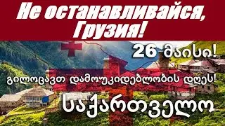 Don't stop, Georgia! Не останавливайся, Грузия! Taoba ioro 