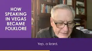 How Speaking In Vegas Became Folklore