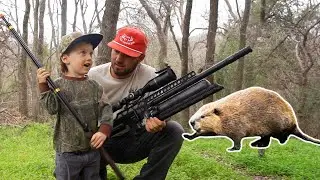 BEAVER Trapping {Catch Clean Cook} He LOVED It