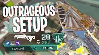 The Double Flatline Setup is Outrageous... - Apex Legends Season 7