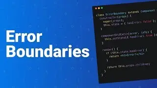 Error Boundaries in React