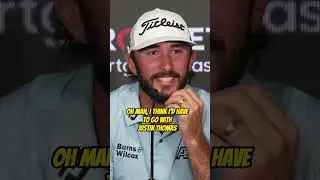 Max Homa ROASTS Justin Thomas! 🔥🔥🔥 #shorts #golf #pga #funny