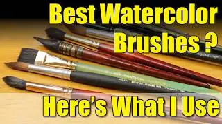 Affordable Watercolor Brushes - My Favorite Brands